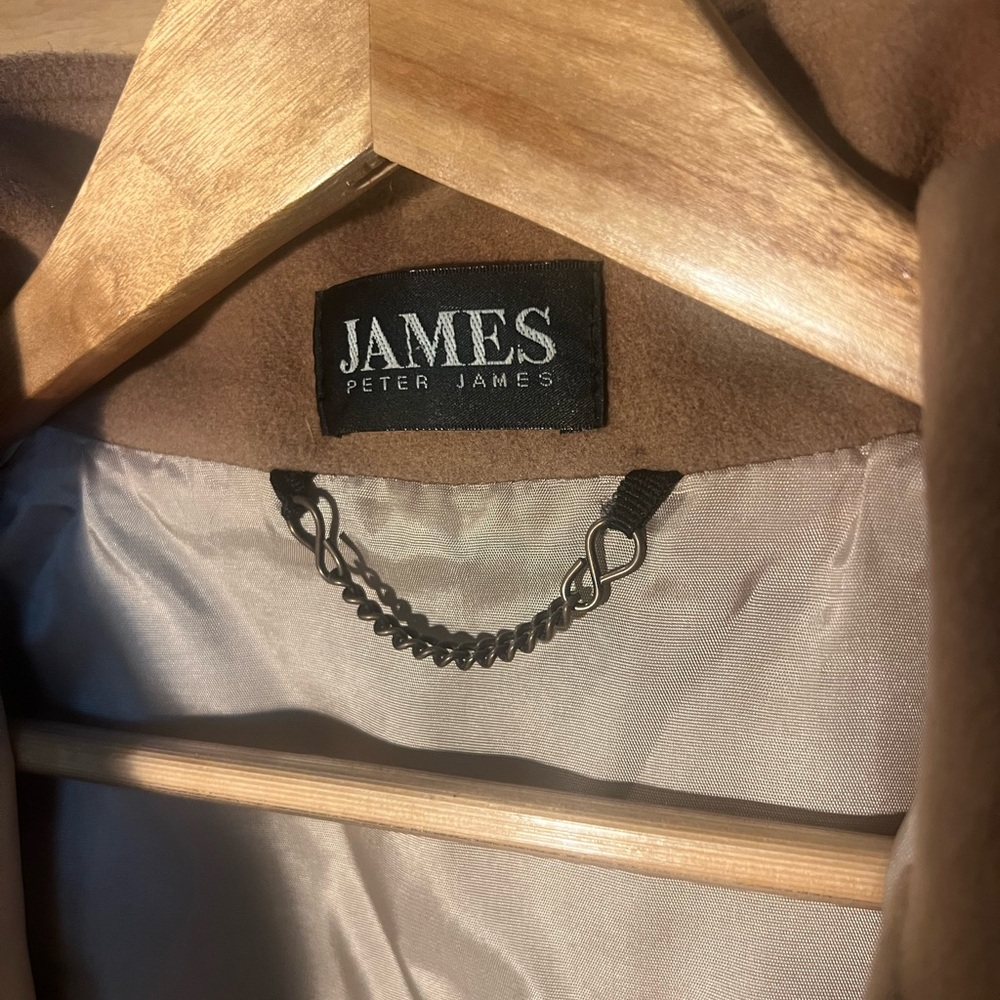 Harris Tweed Herringbone Patterned Wool Jacket - Picture 4 of 8